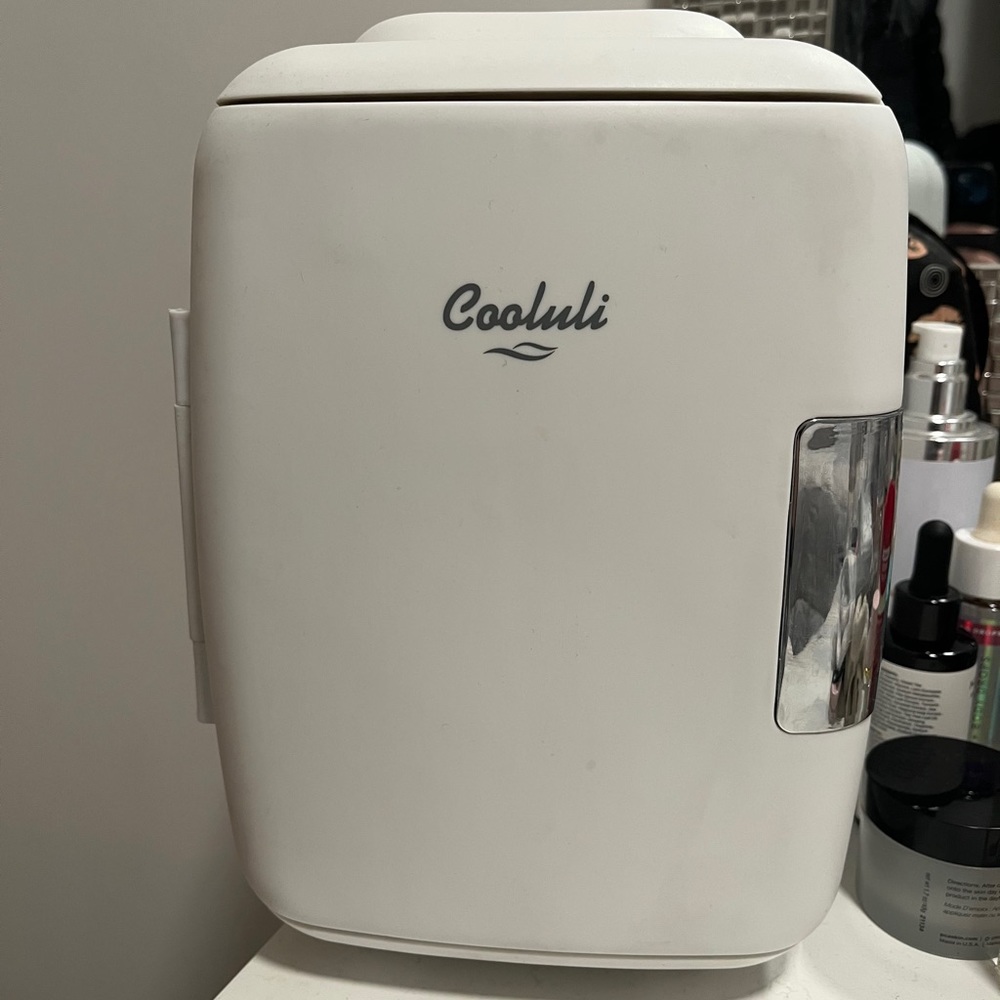 Skincare fridge